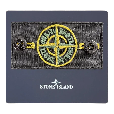 Rear view of mesh badge structure