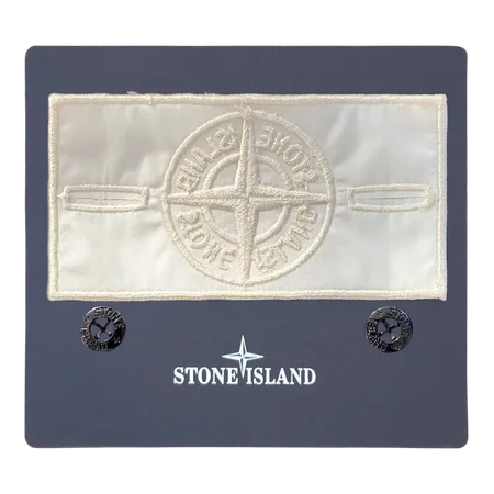 Angled view showing subtle off-white texture