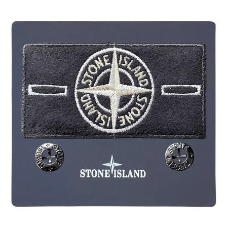 Front view of metallic silver compass