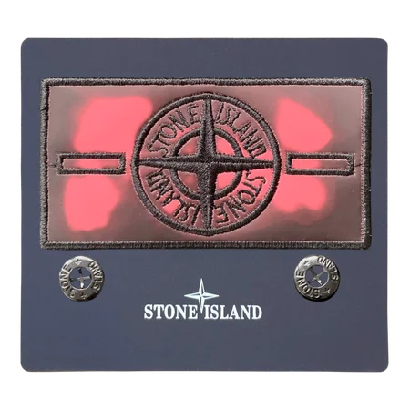 Close-up of rose red thermal pattern